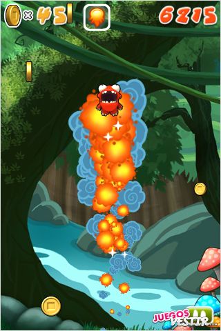 Captura de pantalla del juego Mega Jump