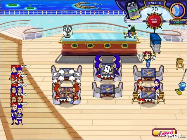 Captura de pantalla del juego Diner Dash: Flo on the Go 3